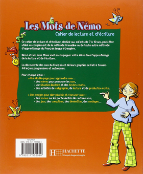 Паперова книга «Les Mots de Némo - Cahier de lecture et d'écriture», авторів Г'юг Денісо, Muriel Piquet - фото №2 - мініатюра