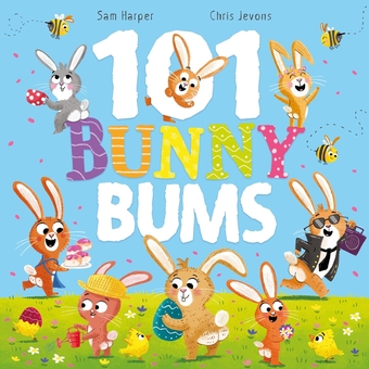 Паперова книга «101 Bunny Bums», автор Сем Харпер - фото №1 - мініатюра