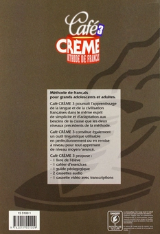 Бумажная книга «Cafe Creme 3. Methode de Francais», автор Сандра Тревизи - фото №2 - миниатюра