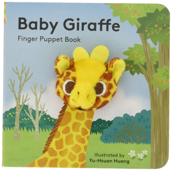 Бумажная книга «Baby Giraffe: Finger Puppet Book» - фото №2 - миниатюра