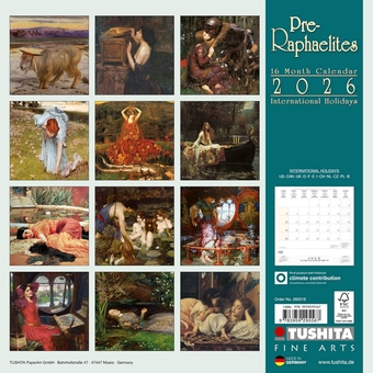 Паперова книга «Pre-Raphaelites 2026» - фото №2 - мініатюра