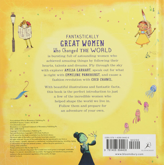 Паперова книга «Fantastically Great Women Who Changed The World: Gift Edition», автор Кейт Панкхьорст - фото №2 - мініатюра