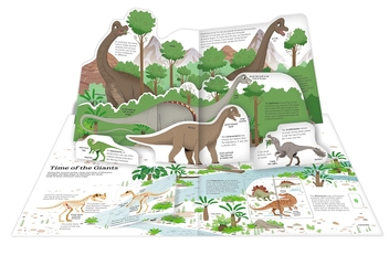 Бумажная книга «The Ultimate Book of Dinosaurs and Other Prehistoric Creatures», автор Сандра Лабукари - фото №3 - миниатюра