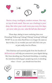 Бумажная книга «He Texted. The Ultimate Guide to Decoding Guys» - фото №3 - миниатюра
