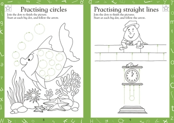Бумажная книга «English Made Easy Early Writing Ages 3-5 Preschool», автор Кэрол Вордерман - фото №2 - миниатюра
