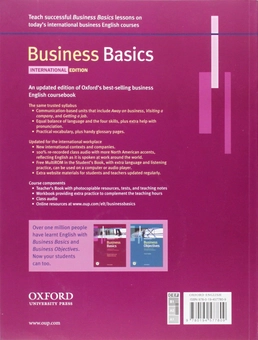 Паперова книга «Business Basics Student Book: International Edition», автор Девід Грант - фото №2 - мініатюра