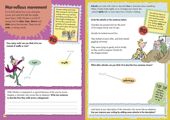 Бумажная книга «Roald Dahl’s Creative Writing with Charlie and the Chocolate Factory. How to Write Tremendous Characters» - фото №5 - миниатюра