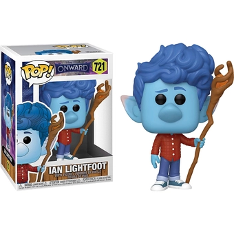  «Коллекционная фигурка Funko Pop! Onward Ian with Staff (45584)», бренда Funko Pop - фото №2 - миниатюра