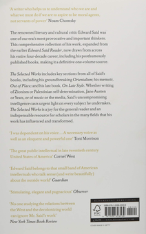 Бумажная книга «The Selected Works of Edward Said», авторов Эдвард Саид, Мустафа Байюм - фото №2 - миниатюра