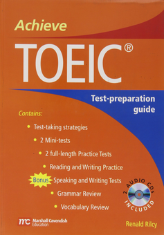 Бумажная книга «Achieve TOEIC: Test Preparation Guide», автор Рэналд Рилси - фото №1 - миниатюра