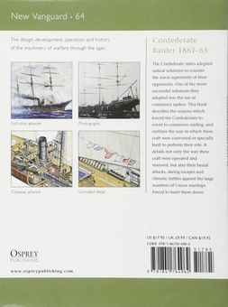 Бумажная книга «Confederate Raider 1861–65», автор Ангус Констам - фото №2 - миниатюра