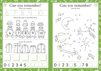Бумажная книга «Maths Made Easy Numbers Ages 3-5 Preschool», автор Кэрол Вордерман - фото №4 - миниатюра