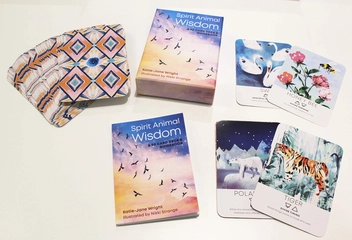 Бумажная книга «Spirit Animal Wisdom Cards», автор Кэти-Джейн Райт - фото №3 - миниатюра