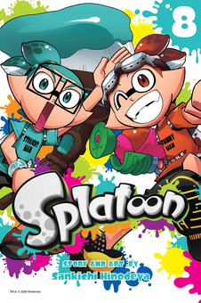 Бумажная книга «Splatoon. Volume 8», автор Санкичи Хинодея - фото №1 - миниатюра