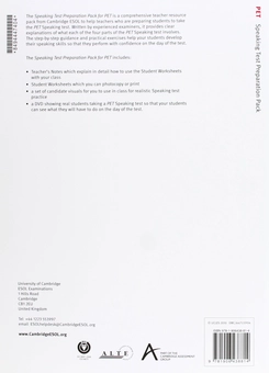 Паперова книга «Speaking Test Preparation Pack for PET Paperback (+DVD)» - фото №2 - мініатюра