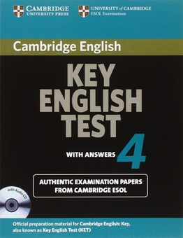 Бумажная книга «Cambridge Key English Test 4 Self Study Pack» - фото №1 - миниатюра