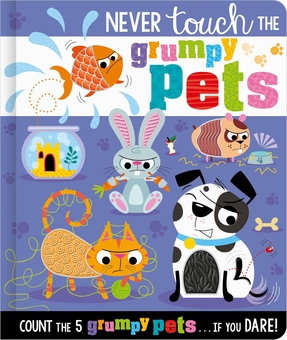 Паперова книга «Never Touch the Grumpy Pets», автор Крісті Гейнсбі - фото №1 - мініатюра