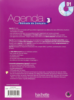 Бумажная книга «Agenda: Niveau 3: Livre de l'élève (+ DVD-ROM)», авторов Murielle Bidault, Gabrielle Chort, Fanny Kablan, Frédérique Treffandier - фото №2 - миниатюра