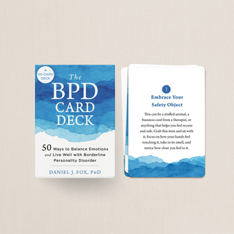 Бумажная книга «The BPD Card Deck. 52 Ways to Balance Emotions and Live Well with Borderline Personality Disorder», автор Дэниел Фокс - фото №5 - миниатюра