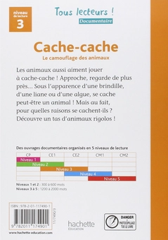 Бумажная книга «Tous Lecteurs!: Niveau 3: Cache-Cache - Le camouflage des animaux », автор Robert Coupe - фото №2 - миниатюра
