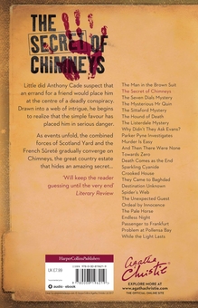 Бумажная книга «The Secret of Chimneys», автор Агата Кристи - фото №2 - миниатюра