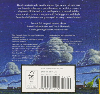 Бумажная книга «Steam Train, Dream Train», автор Шерри Даски Ринкер - фото №2 - миниатюра