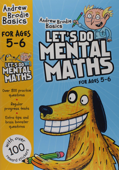 Паперова книга «Let's do Mental Maths for ages 5-6: For children learning at home», автор Ендрю Броуді - фото №1 - мініатюра