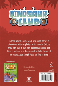 Паперова книга «Dinosaur Club. Tracking the Diplodocus», автор Рекс Стоун - фото №2 - мініатюра