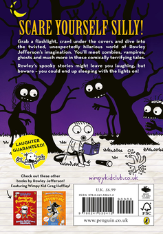Бумажная книга «Rowley Jefferson's Awesome Friendly Spooky Stories», автор Джефф Кинни - фото №2 - миниатюра