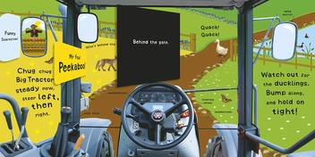 Паперова книга «Chug Chug Tractor» - фото №4 - мініатюра