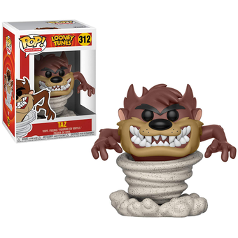 «Коллекционная фигурка Funko Pop! Pop Animation Looney Tunes Tornado Taz (FK26565)», бренда Funko Pop - фото №2 - миниатюра