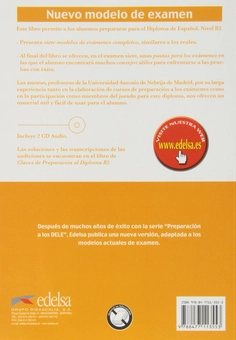 Паперова книга «Preparacion DELE. B2. Libro (+CD)», автор Марія Хосе Барріос - фото №2 - мініатюра