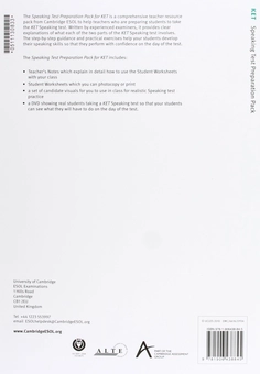 Паперова книга «Speaking Test Preparation Pack for KET Paperback (+DVD)» - фото №2 - мініатюра