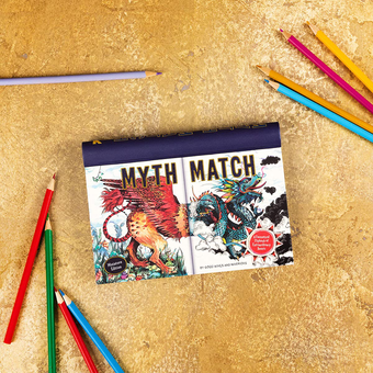 Бумажная книга «Myth Match Miniature. A Fantastical Flipbook of Extraordinary Beasts» - фото №2 - миниатюра