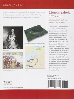 Бумажная книга «Monongahela 1754–55: Washington’s defeat, Braddock’s disaster», автор Рене Шартран - фото №2 - миниатюра