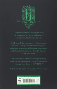 Паперова книга «Harry Potter and the Chamber of Secrets - Slytherin Edition», автор Джоан Ролінґ - фото №2 - мініатюра