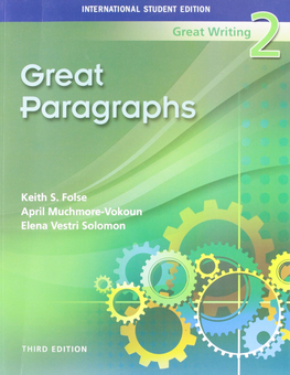Бумажная книга «Great Writing 2. Great Paragraphs», автор Кейт Фолзе - фото №1 - миниатюра
