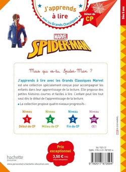 Бумажная книга «Disney Marvel. Spider-Man CP niv. 1» - фото №2 - миниатюра