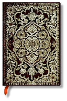  «Записная книжка Paperblanks Расшитое великолепие Роза карманная в линию (PB1207-8)», бренда Paperblanks - фото №1 - миниатюра