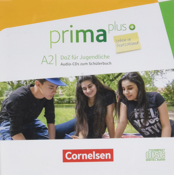 Паперова книга «prima plus A2 - Audio-CDs zum Schülerbuch. Leben in Deutschland» - фото №1 - мініатюра