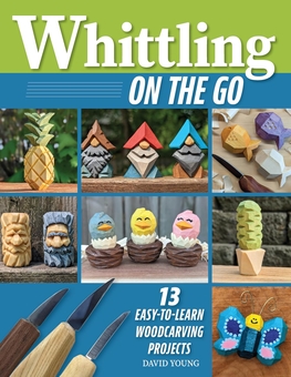 Бумажная книга «Whittling On the Go: 13 Easy-to-Learn Woodcarving Projects», автор Дэвид Янг - фото №1 - миниатюра