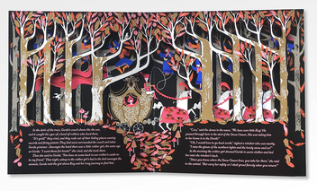 Паперова книга «The Snow Queen», автор Леслі Барнс - фото №6 - мініатюра