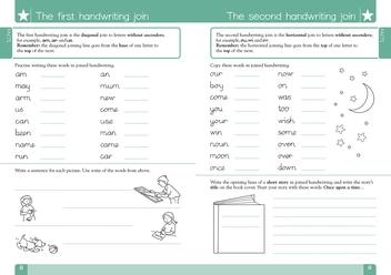 Бумажная книга «Handwriting Made Easy Ages 7-11 Key Stage 2 Confident Writing», автор Кэрол Вордерман - фото №2 - миниатюра