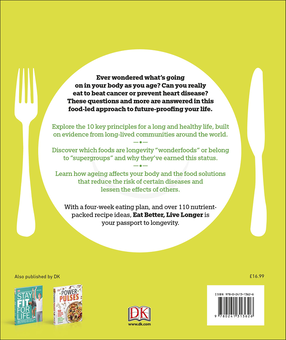 Бумажная книга «Eat Better, Live Longer», автор Сара Брюер - фото №2 - миниатюра