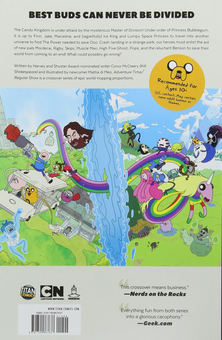 Бумажная книга «Adventure Time: Regular Show », авторов Пендлтон Уорд, Конор Маккрири - фото №2 - миниатюра
