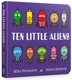 Бумажная книга «Ten Little Aliens», автор Майк Браунлоу - фото №1 - миниатюра