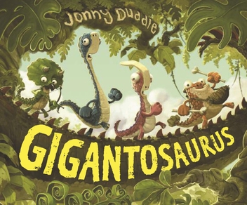 Бумажная книга «Gigantosaurus», автор Джонни Даддл - фото №1 - миниатюра