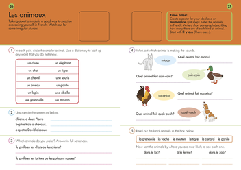 Бумажная книга «10 Minutes a Day French Ages 7-11 Key Stage 2», автор Кэрол Вордерман - фото №3 - миниатюра