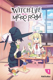 Бумажная книга «Witch Life in a Micro Room. Volume 1», автор Акитака - фото №2 - миниатюра