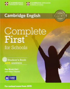Бумажная книга «Complete First for Schools Students Book with answers (+ CD-ROM)», авторов Гай Брук-Харт, Хелен Тилойни - фото №1 - миниатюра